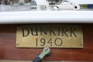"Dunkirk 1940" brass plate