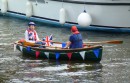Boats of all sizes took part