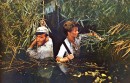 Bogart and Hepburn