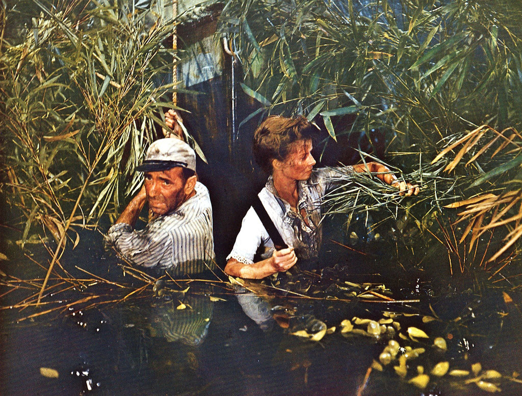 Bogart and Hepburn