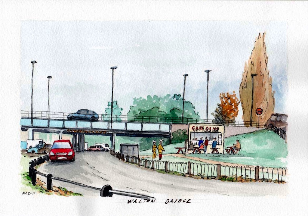 Café Gino by Walton Bridge Café Gino by Walton Bridge