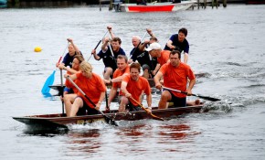 Fierce competition at annual regatta Dongolas racing at Wargrave