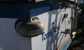 I’ve neglected the old girl for too long Terra Nova looking a little the worse for wear at the back of the boatyard – but work on refurbishment will get under way soon, says Mort