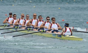 An oarsome relationship Rowing as part of the crew of an eight can be an exhilarating experience
