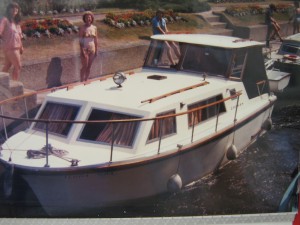 Terra Nova in a lock during the 1970s