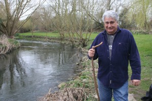 Alan James at the Creek