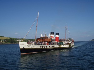 The paddle steamer Waverley will be visiting London again this year